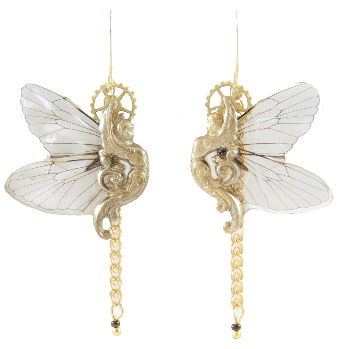 Boucles d'oreille Sphinx Cigale