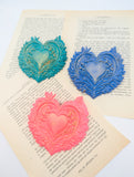 Coeur sacré rayonnant ex voto