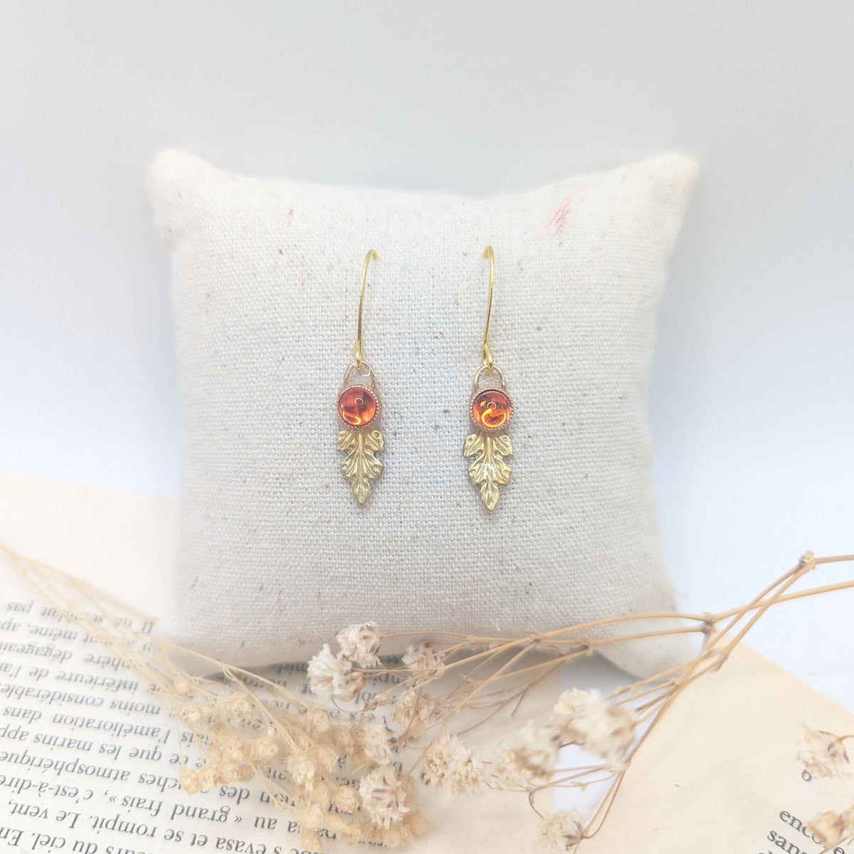 boucle en verre de murano