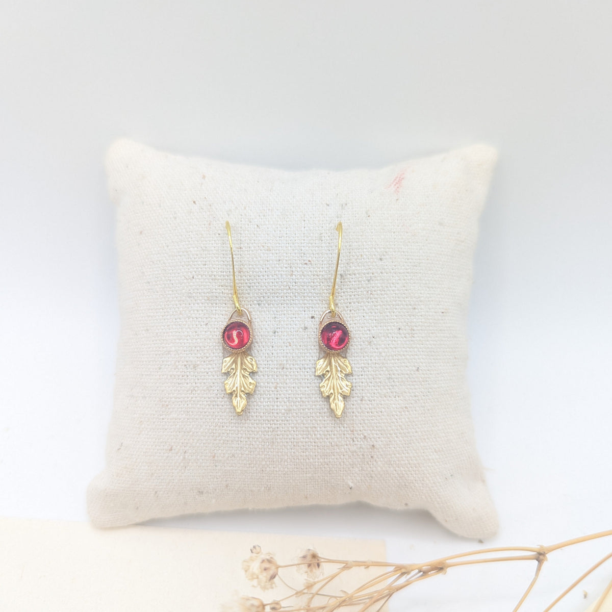 boucle en verre de murano