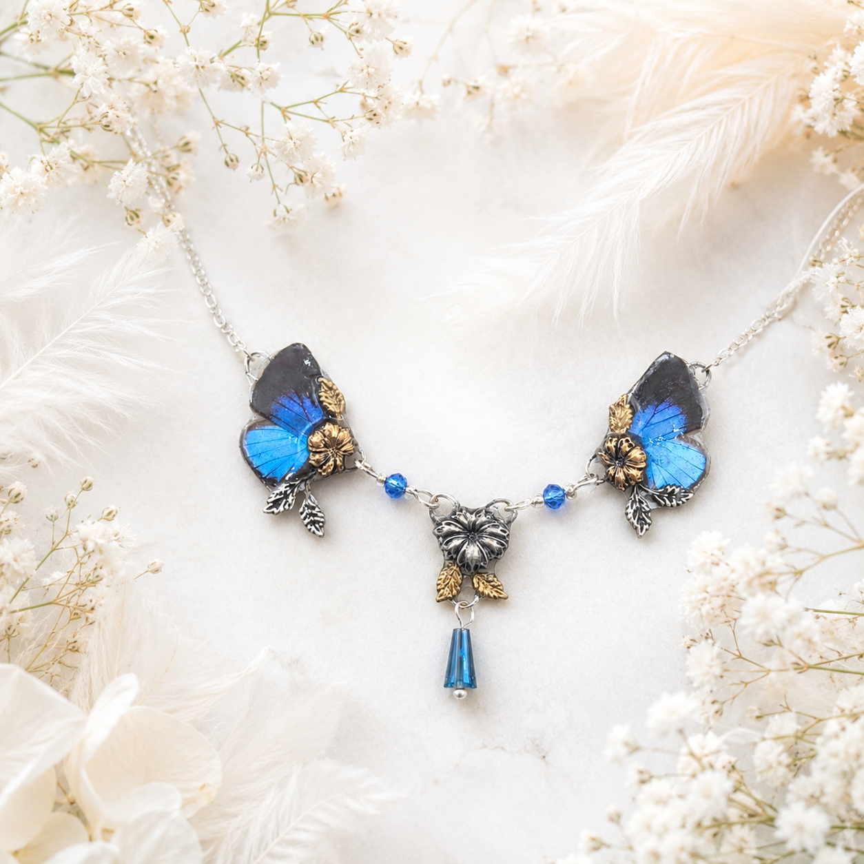 Collier Azalée Azur
