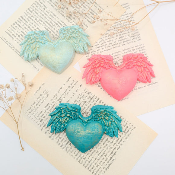 Coeur sacré ex voto aux couleurs pop et flashy