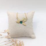 art nouveau bijoux féérique en verre de murano