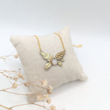 art nouveau bijoux féérique en verre de murano