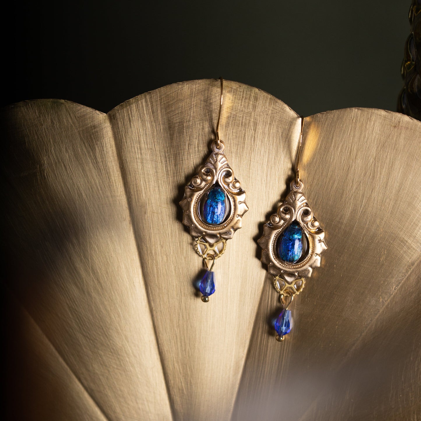 "Cigales" earrings - Mini Cigale Cristal