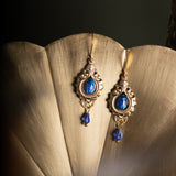 Boucles d'oreille Kabuto – véritable scarabée