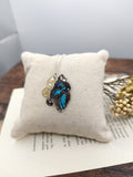 //VENTE PRIVEE// Collier Aponi papillon grand bleu