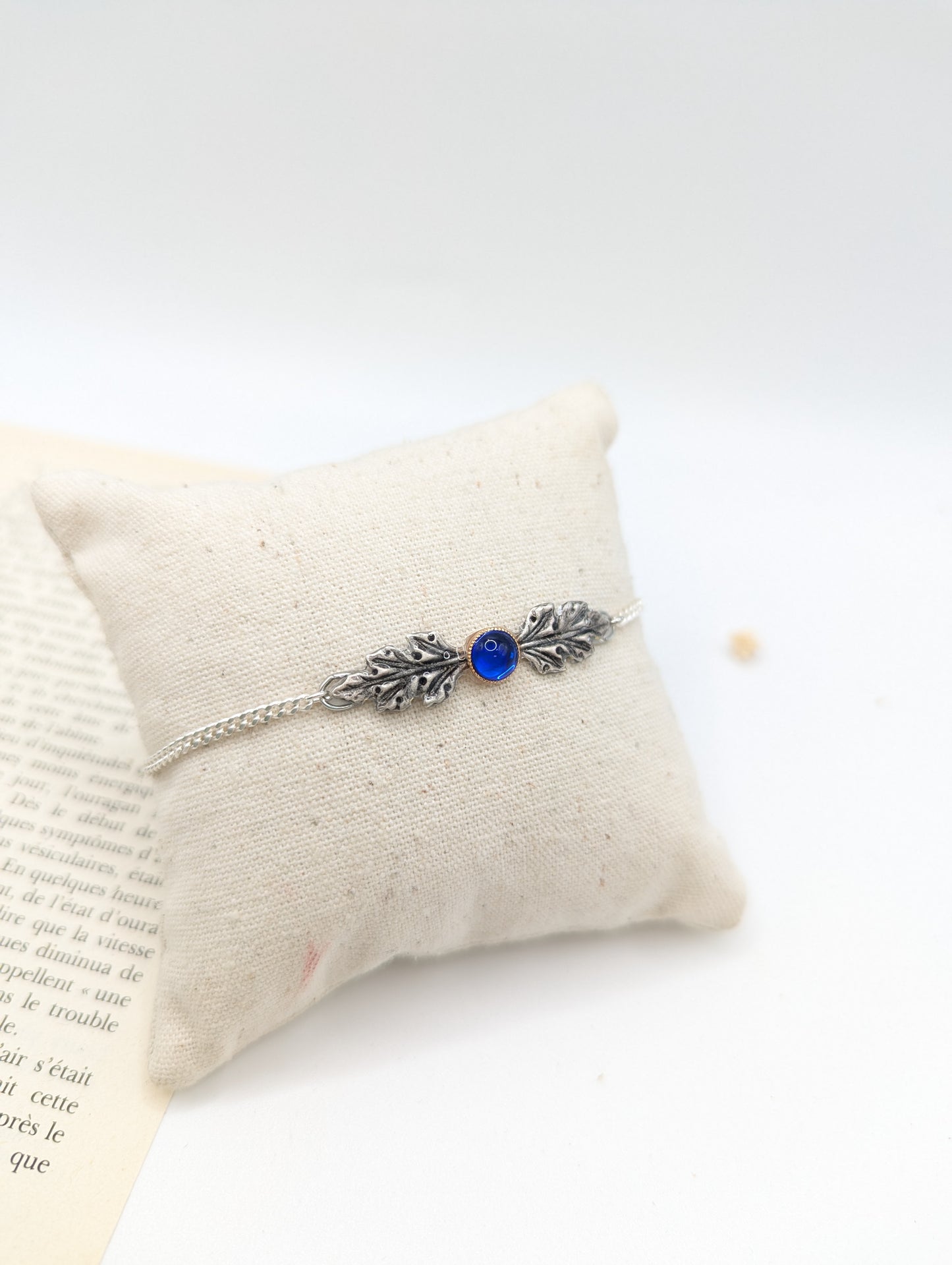 Bracelet Opaline Argent