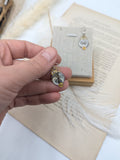 //SOLDES// Boucles d'oreille petits engranges argenté