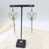 //VENTE PRIVEE// Boucles d'oreille engrenages bronze