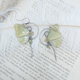 //VENTE PRIVEE// Boucles d'oreille Imago Green charaxe
