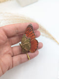 //SOLDES// Broche papillonAppias nero