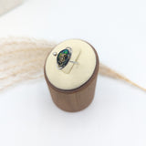 //SOLDES// Bague scarabée vert
