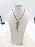 -SOLDES- collier engrenages