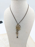 -SOLDES- collier engrenages