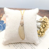 //VENTE PRIVEE// Collier Libellule transparente doré