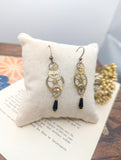 //VENTE PRIVEE// Boucles d'oreille Boheme noir