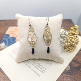 //VENTE PRIVEE// Boucles d'oreille Boheme noir