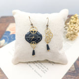 //VENTE PRIVEE// Boucles d'oreille Cadran asymétriques