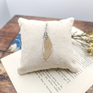 //VENTE PRIVEE// Collier Libellule transparente argenté