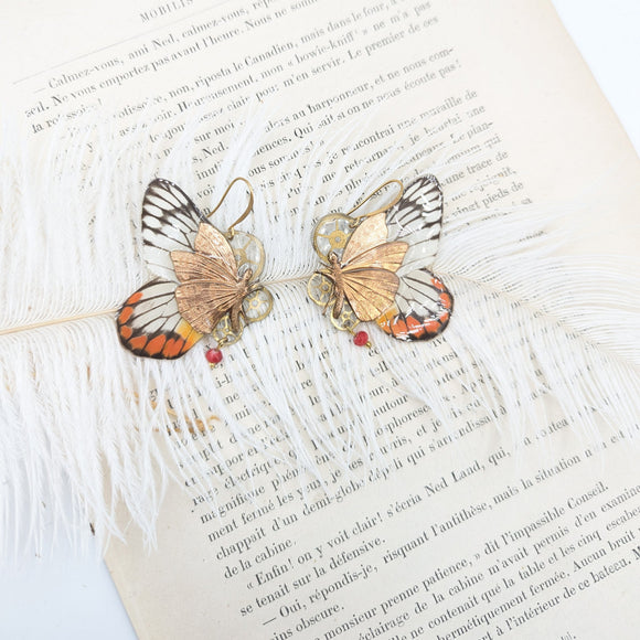 //VENTE PRIVEE// Boucles d'oreille Chrysalide Hyparete