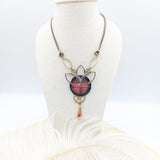 //VENTE PRIVEE// Collier Lys cadran rouge