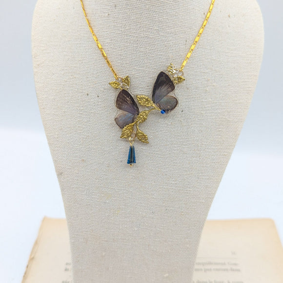 //VENTE PRIVEE/ Collier Natutralia bleu
