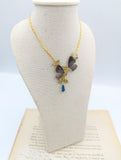 //VENTE PRIVEE/ Collier Natutralia bleu