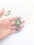 Boucles d'oreille Naturalia GM - papillon Green Charaxe