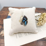 //VENTE PRIVEE// Collier Aponi papillon grand bleu