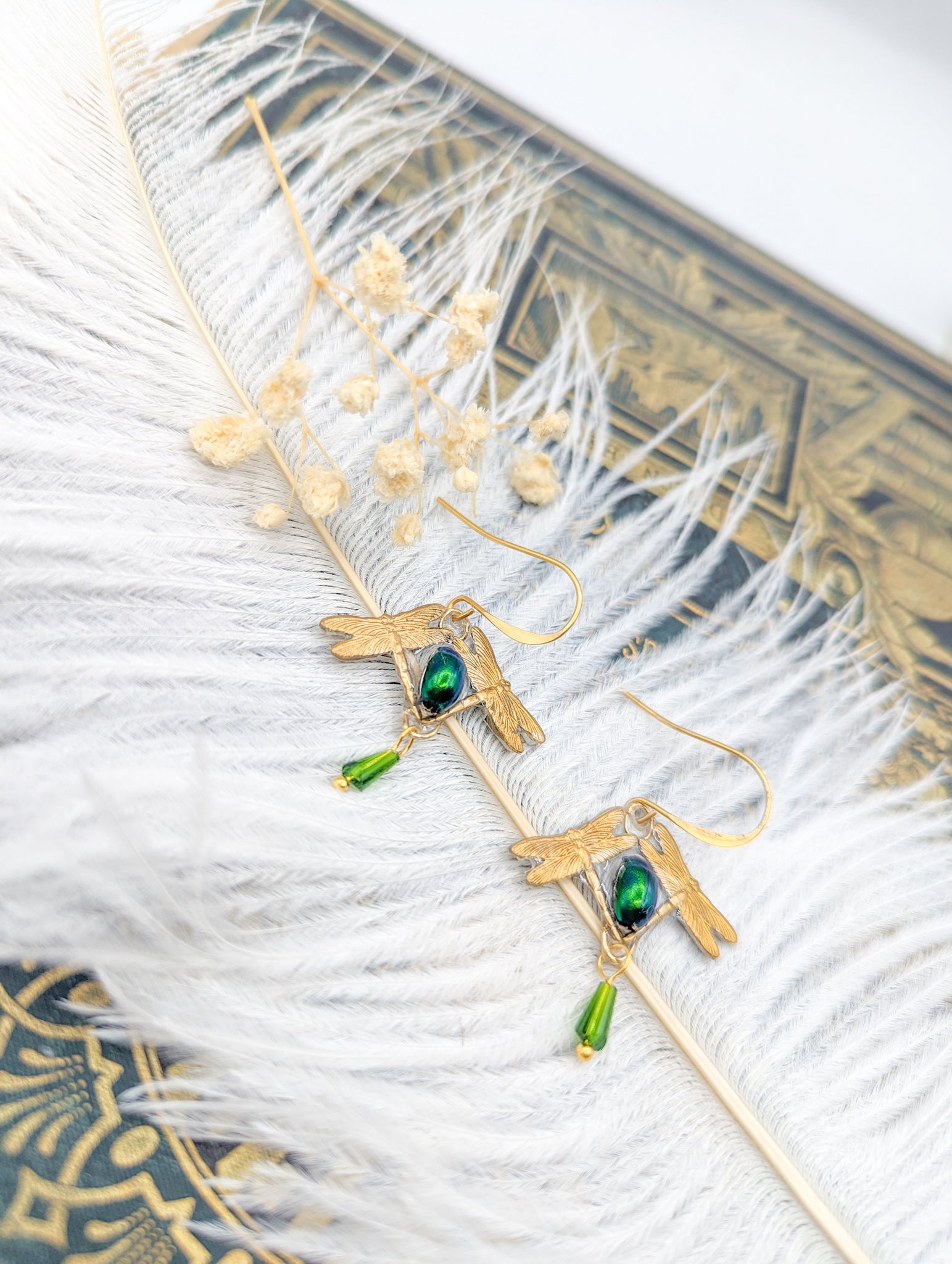 Boucles Odin Doré – format compact 4×3 cm bijou statement | Victorian Rehab