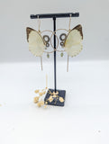 // Private sale // Imago amber phantom earrings