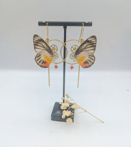 // Private sale // Imago amber phantom earrings