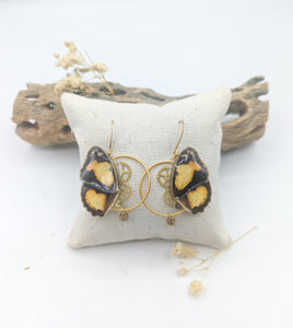 // Private sale // Imago amber phantom earrings