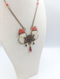 //VENTE PRIVEE// collier Mathis avec papillon colotis