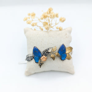Bracelet Naturtalia - papillon bleu roi