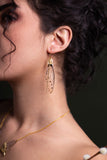 "Cigales" earrings - Crystal