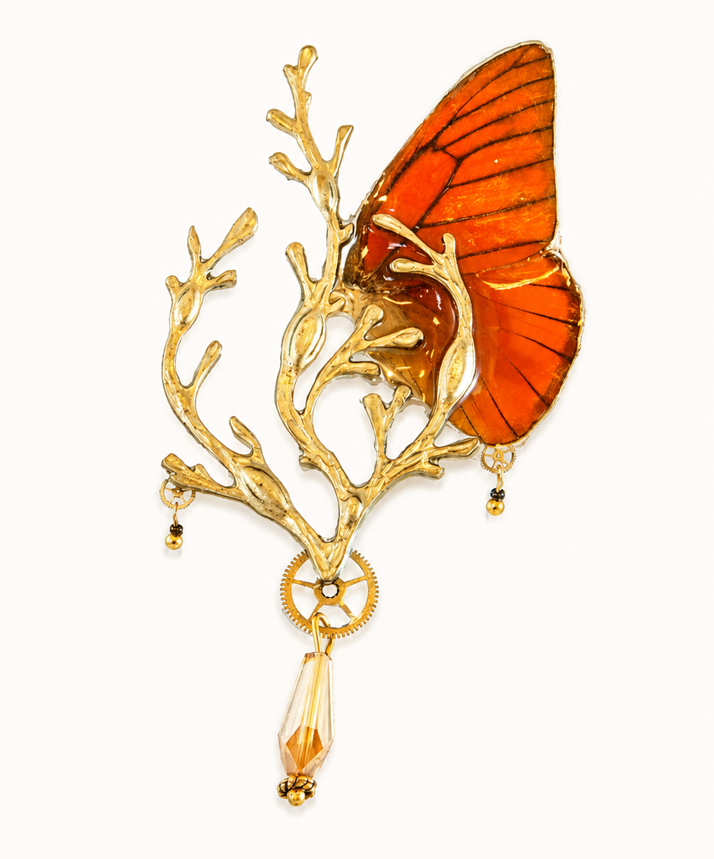 Broche "Thétis" Appias Nero