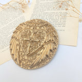 Coeur sacré ex voto - Modèle médaillon catholique
