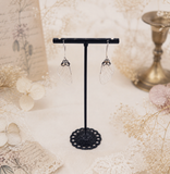 Boucles d'oreille Entrelac - ailes de cigales