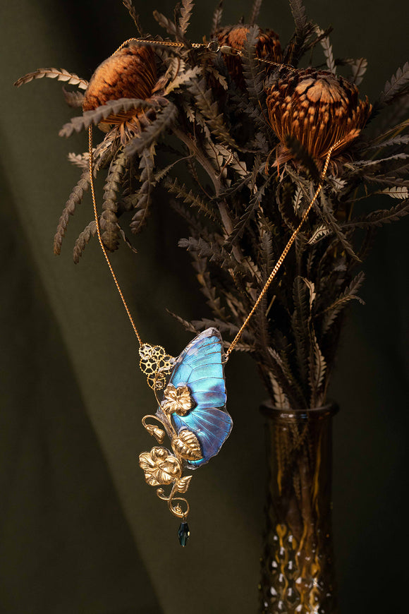 Collier Hortus Morpho