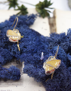 Boucles d'oreille "Aponi" - Soleil