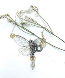 Sphinx Necklace - Golden Cicada Wings
