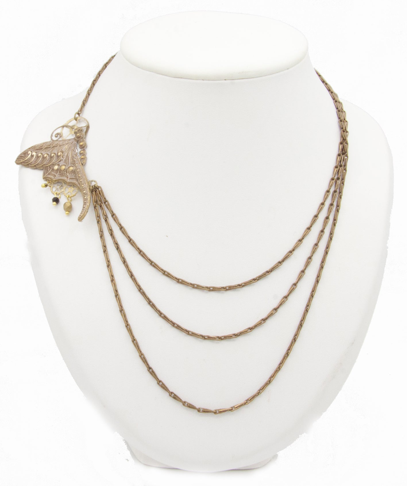 Collier "Fauna" asymétrique