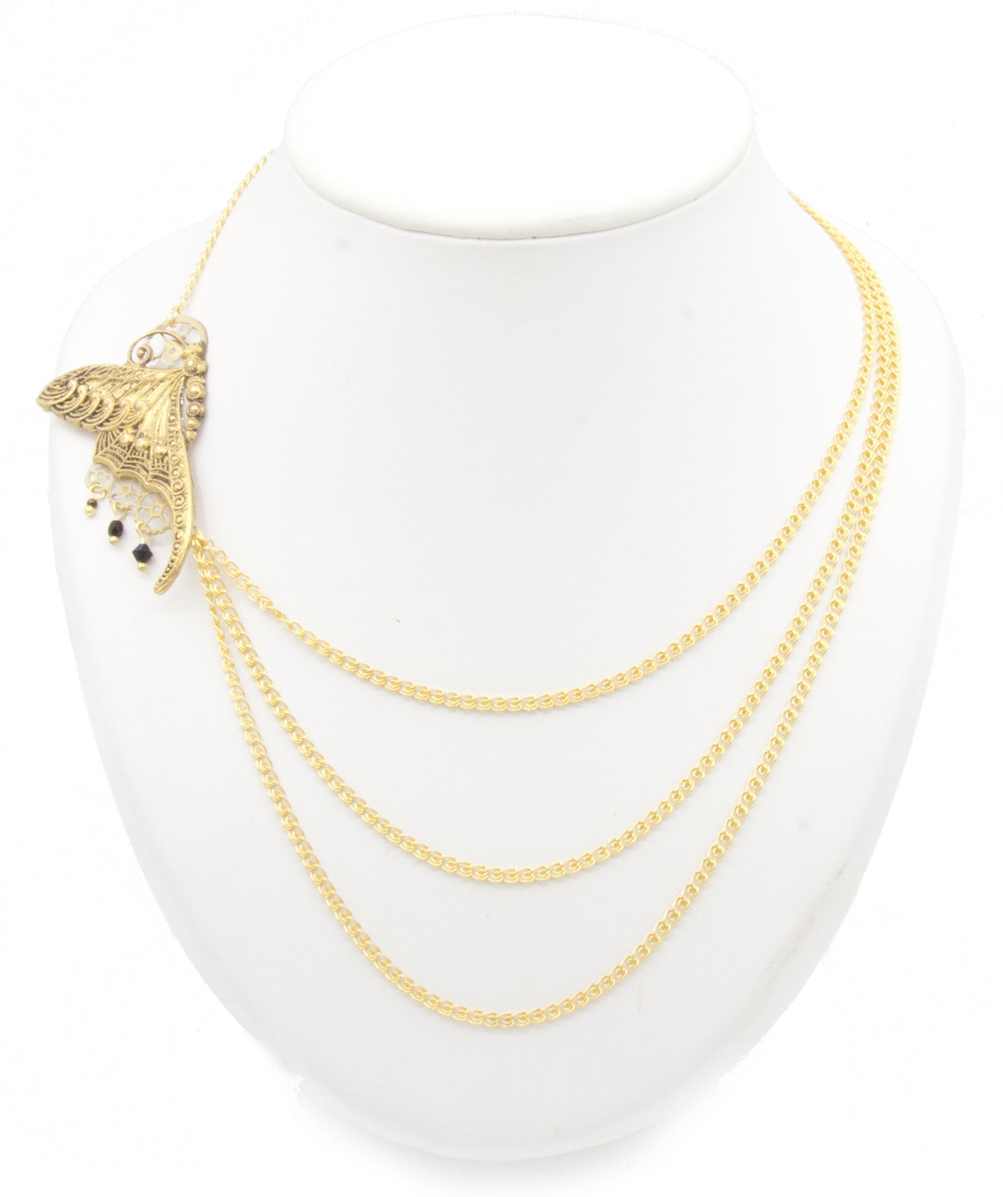 Collier "Fauna" asymétrique
