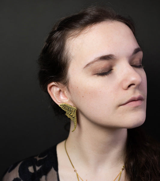 Boucles d'oreille clou "Fauna"