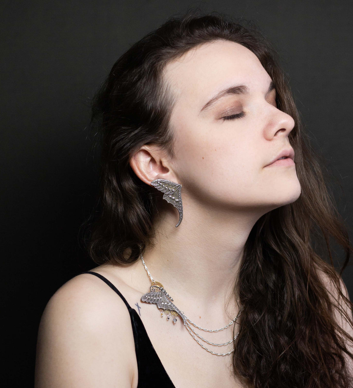 Boucles d'oreille clou "Fauna"
