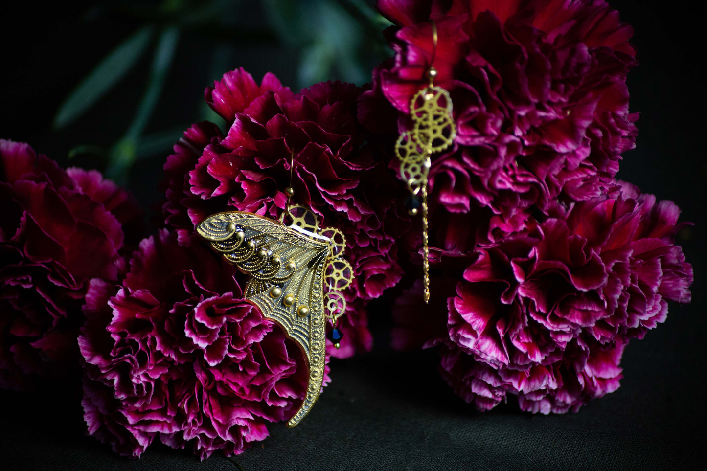 Asymmetrical Fauna earring