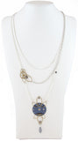 "Fleur de Lys" long necklace