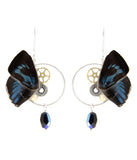 "Zephyr" earrings - Large Blue